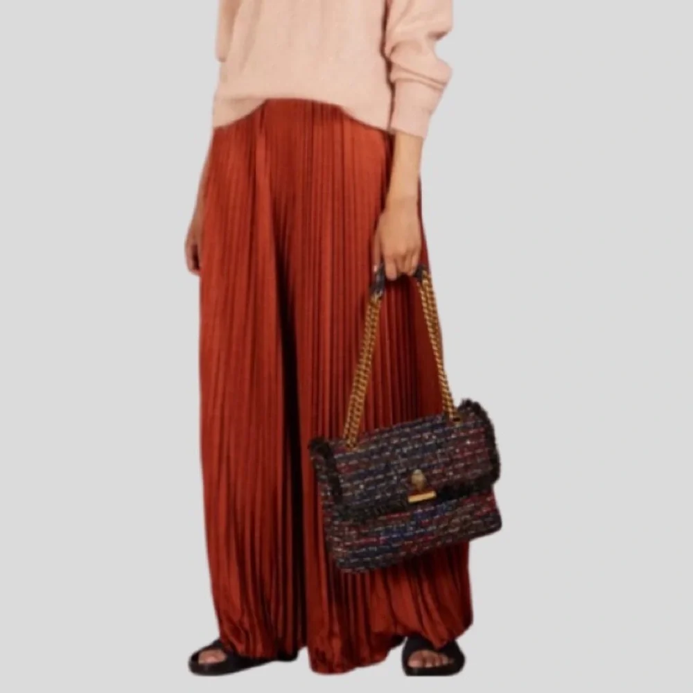 NWT KURT GEIGER LONDON Large Kensington Tweed Shoulder Bag - Picture 2 of 15